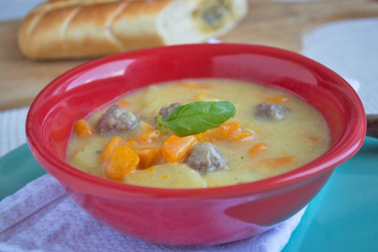 Karotteneintopf mit Kartoffeln