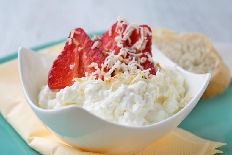 Meerrettich-Hüttenkäse-Creme