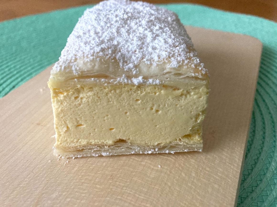 Cremeschnitte mit Qimiq