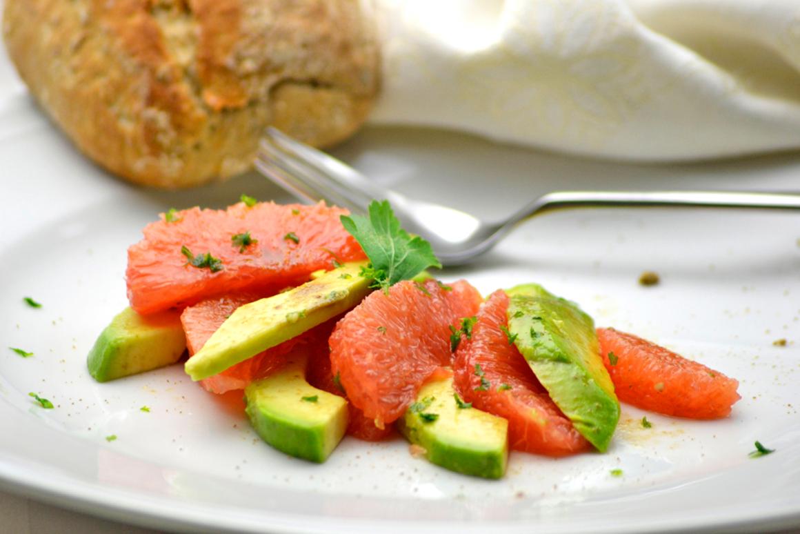 Avocado-Grapefruit-Salat