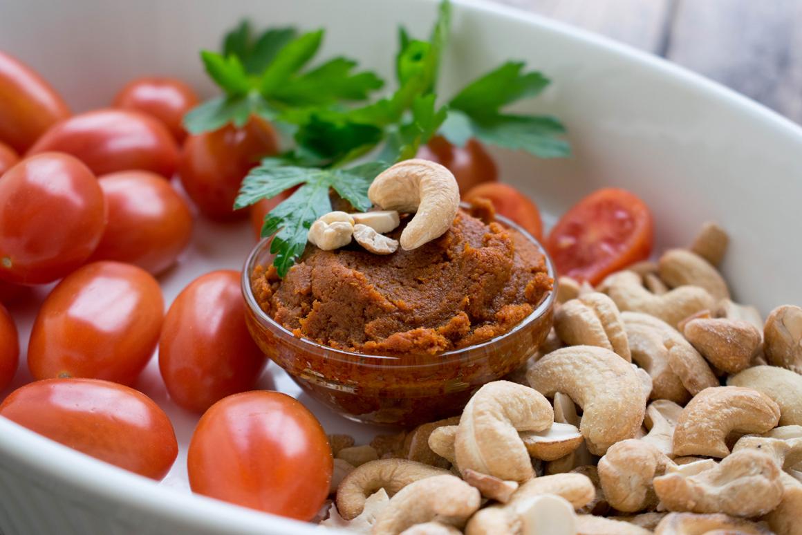 Cashew-Tomaten-Aufstrich