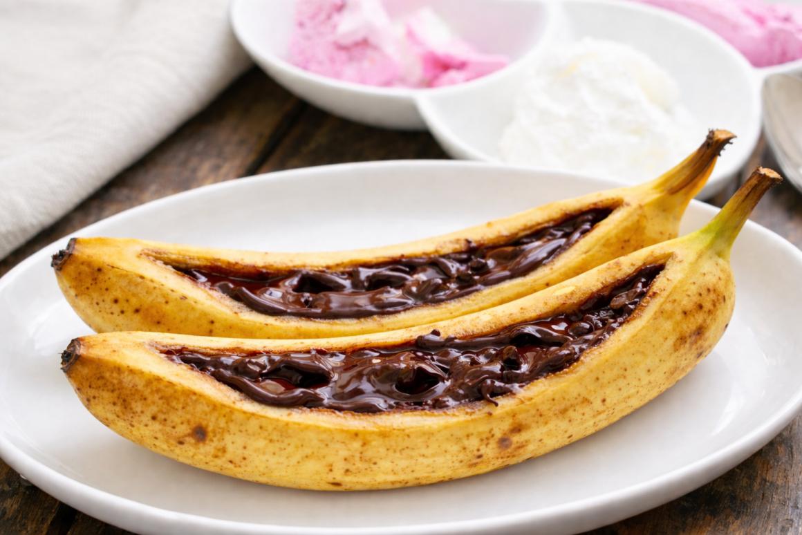 Schokolade-Rum-Bananen