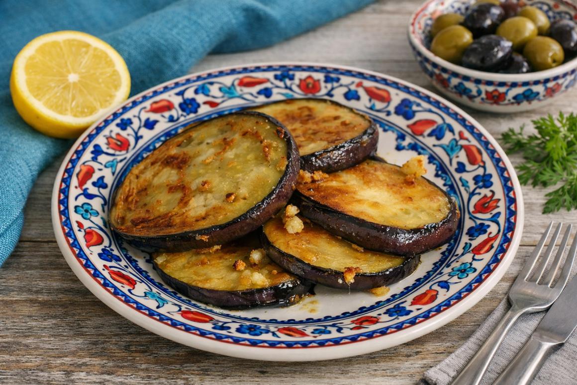 Auberginen auf türkische Art