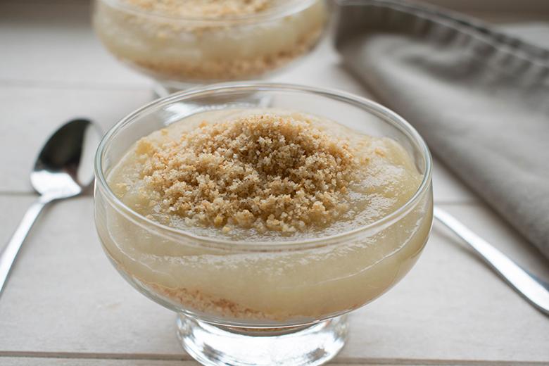 Quark-Apfelmus-Crème