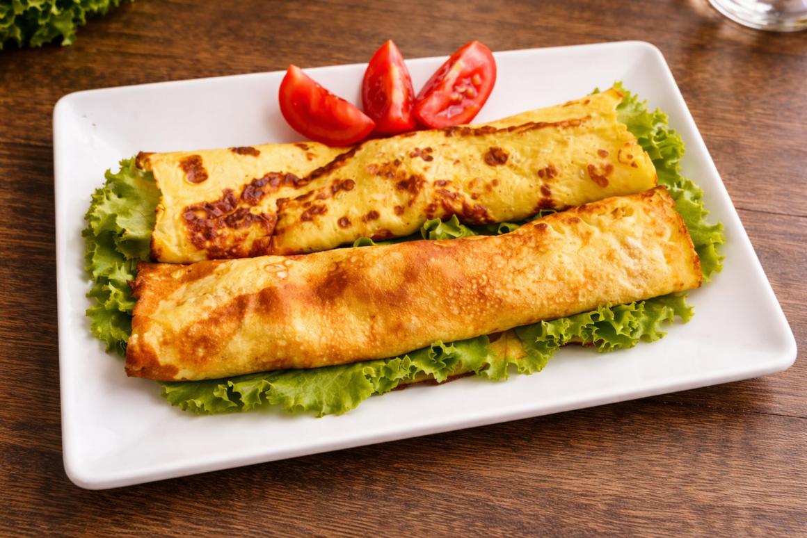 Palatschinken mit Hackfleisch