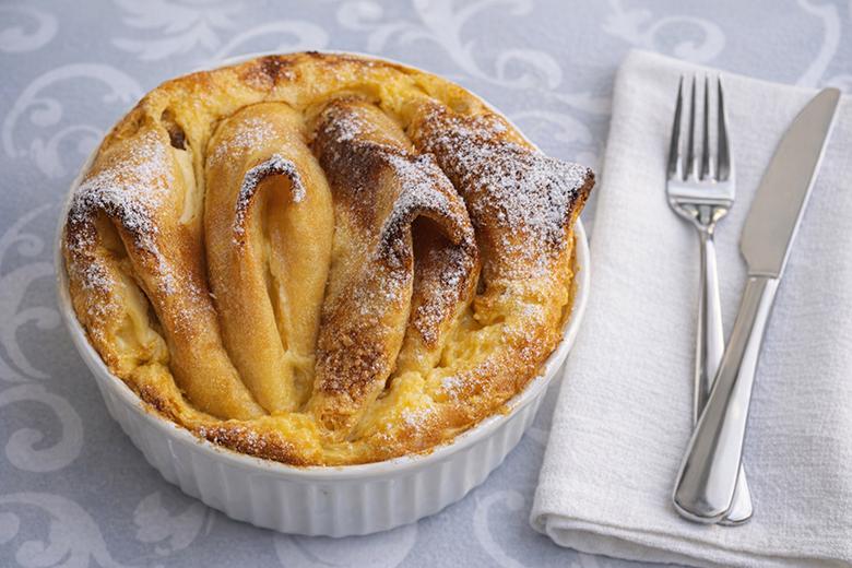 Gebackene Quarkcrêpes