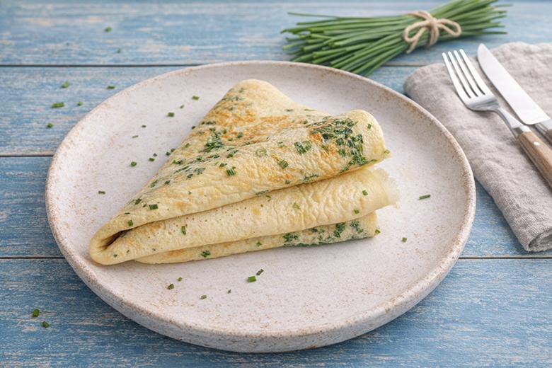 Schnittlauch - Omelette