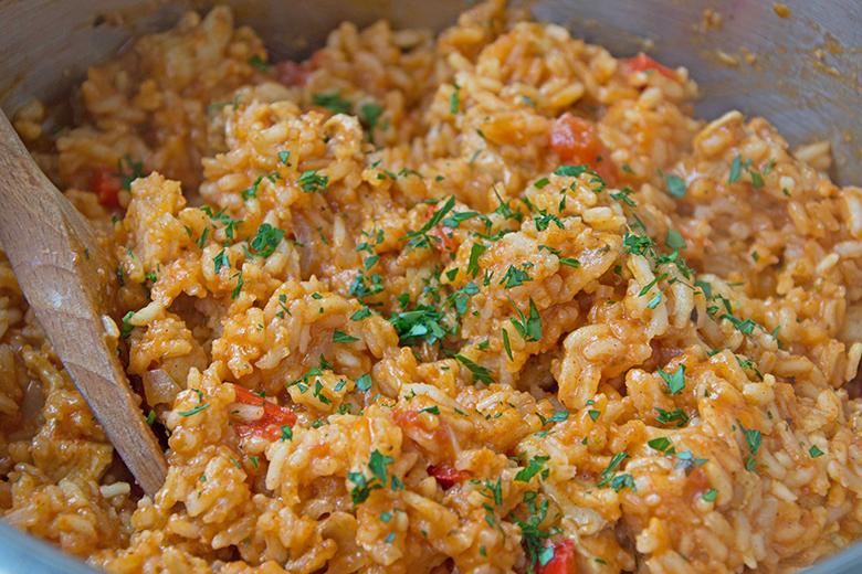 Pikantes Reisfleisch