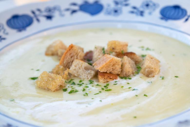Kartoffel-Birnen-Suppe
