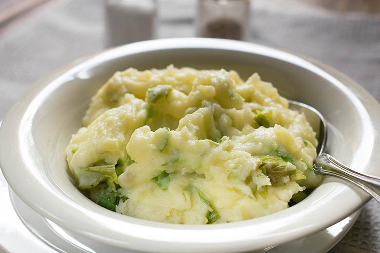 Kartoffel-Stielmus-Püree