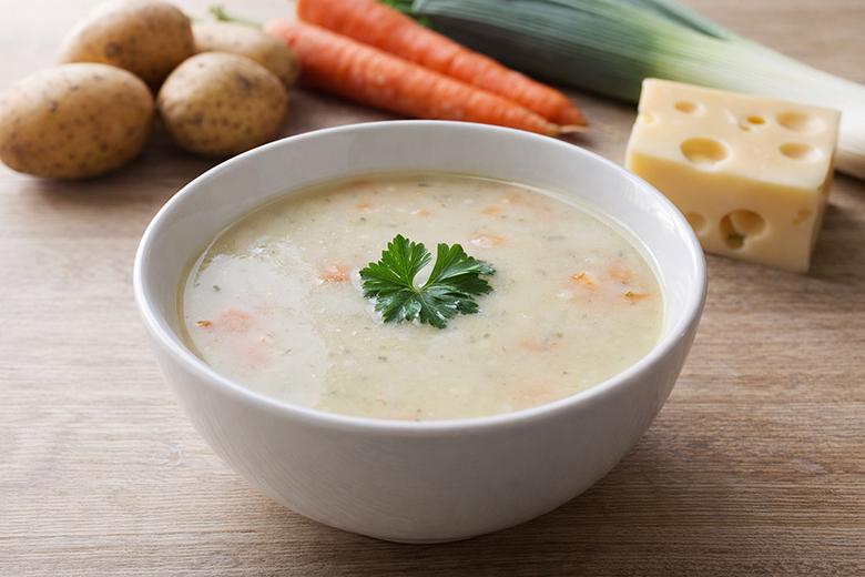 Kartoffelsuppe Emmentaler Art