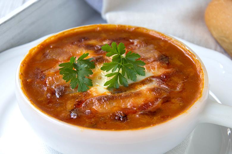 Chili con Carne überbacken
