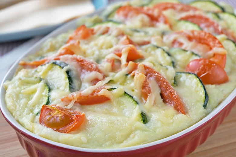 Kartoffelpüree-Gratin