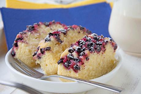 Schneller Beerenkuchen