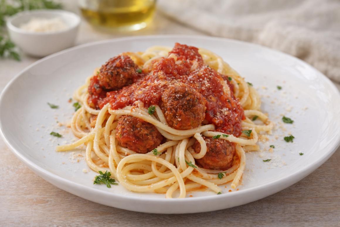 Spaghetti mit Hackfleisch al Dente