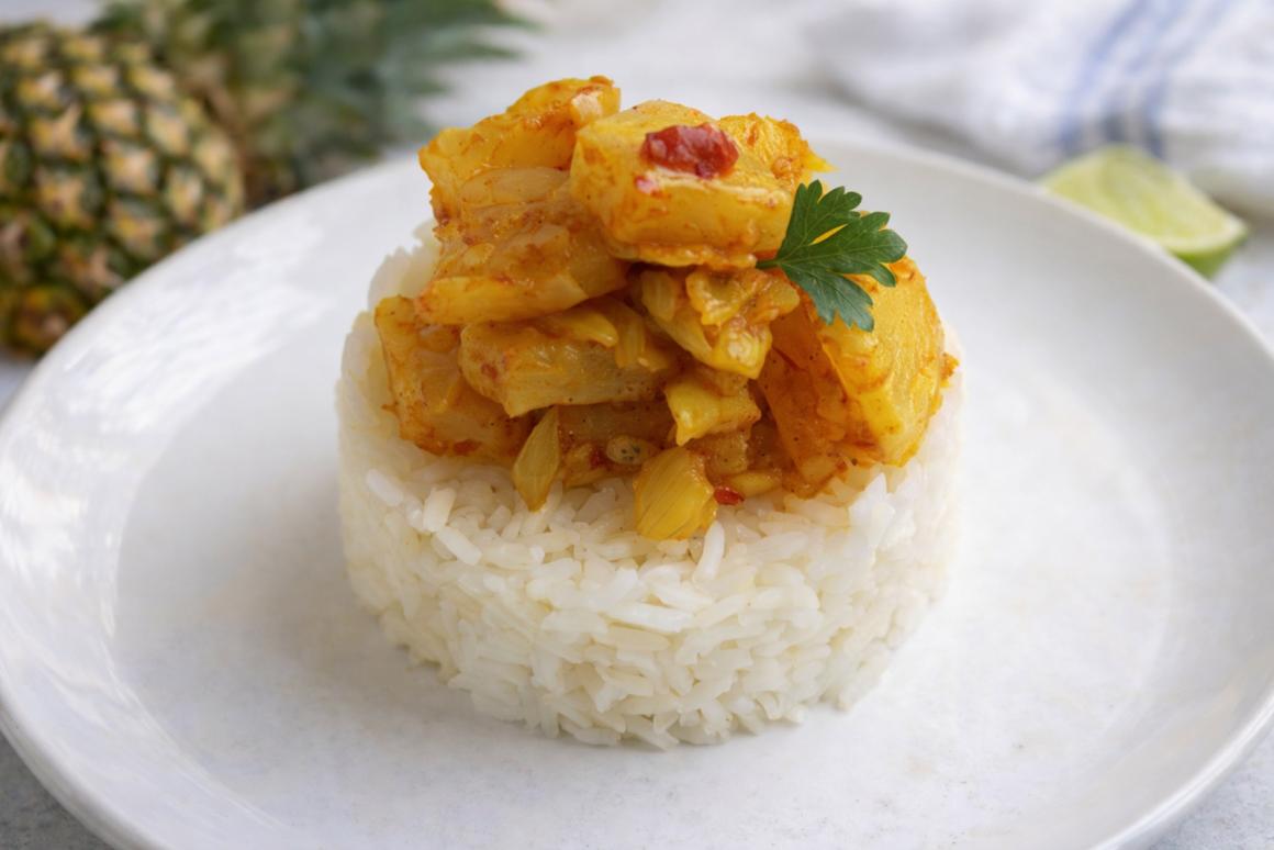 Curry mit Ananas