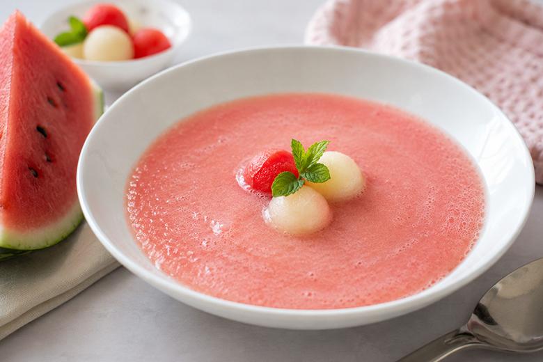 Kalte Melonensuppe
