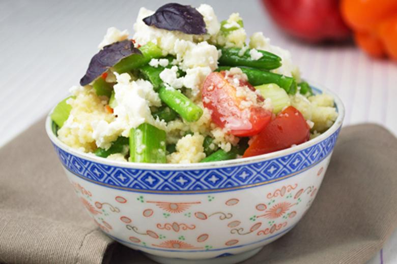 Erfrischender Couscous Salat