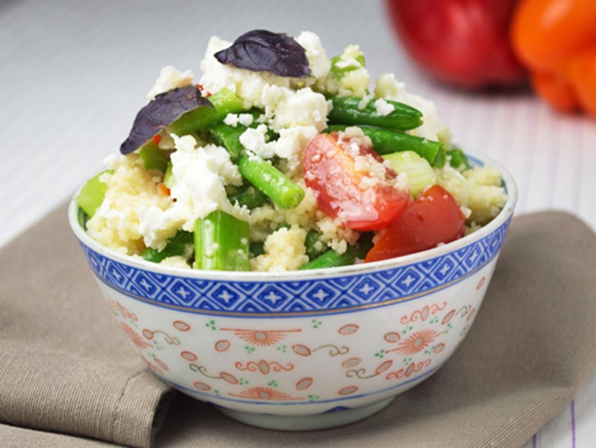 Erfrischender Couscous Salat