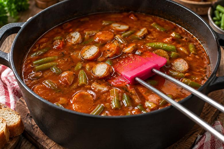 Omas Bohnensuppe