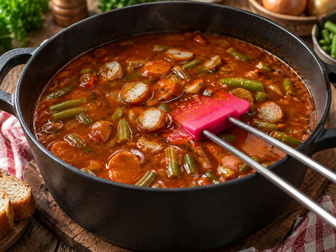 Omas Bohnensuppe