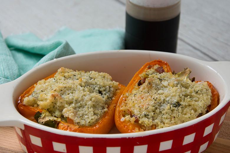 Gefüllte Peperonischoten mit Couscous