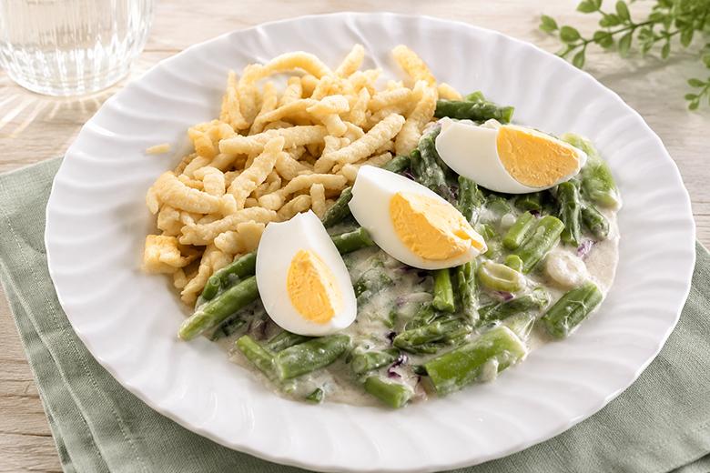 Zwiebel-Spargel-Ragout