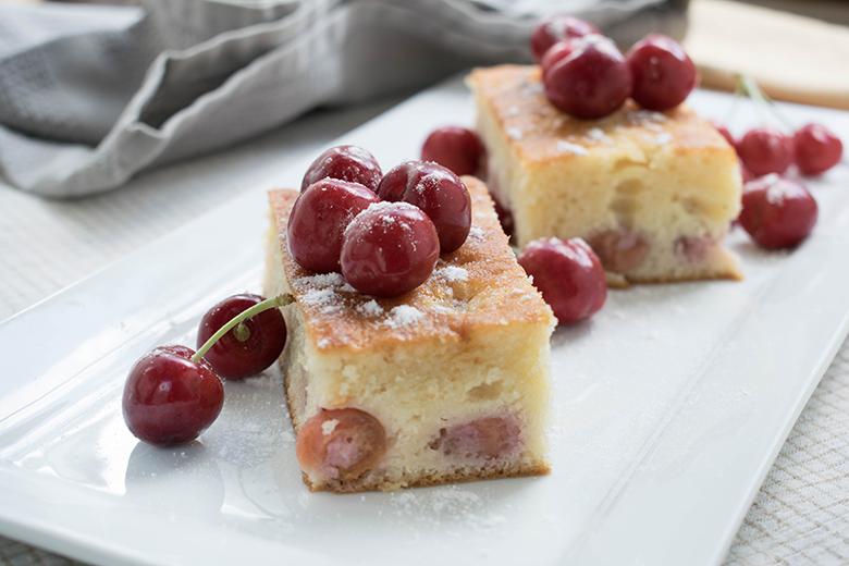 Kirschkuchen vom Blech