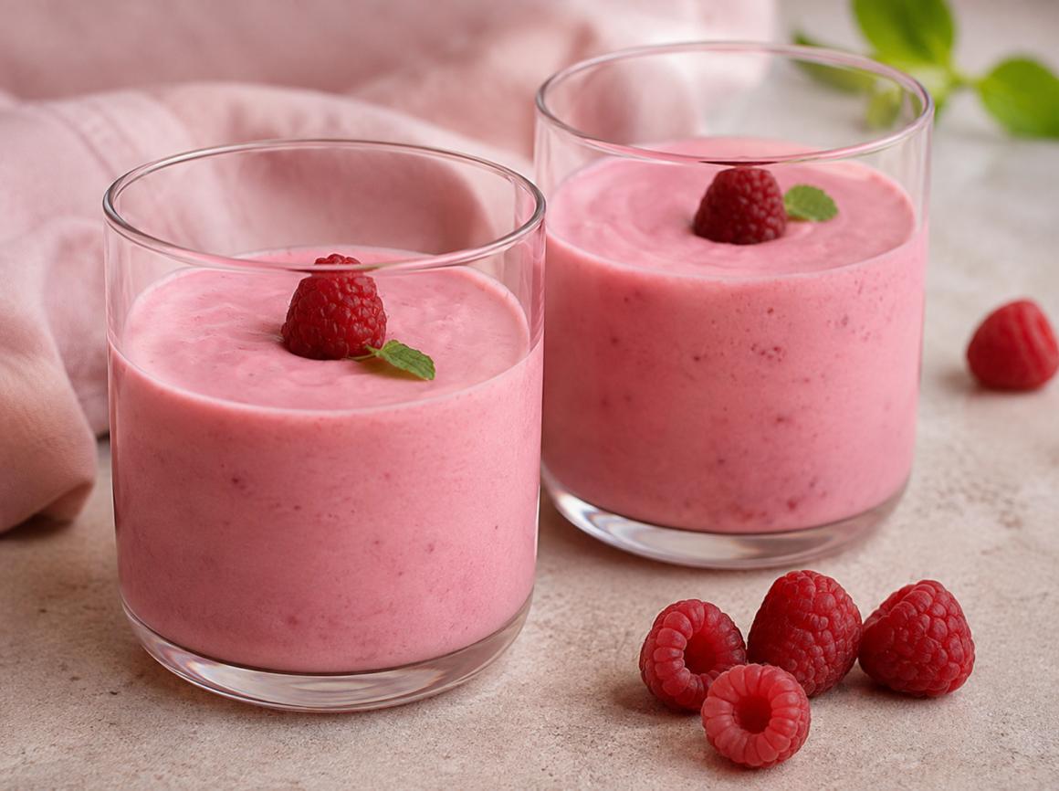 Fruchtige Himbeercreme