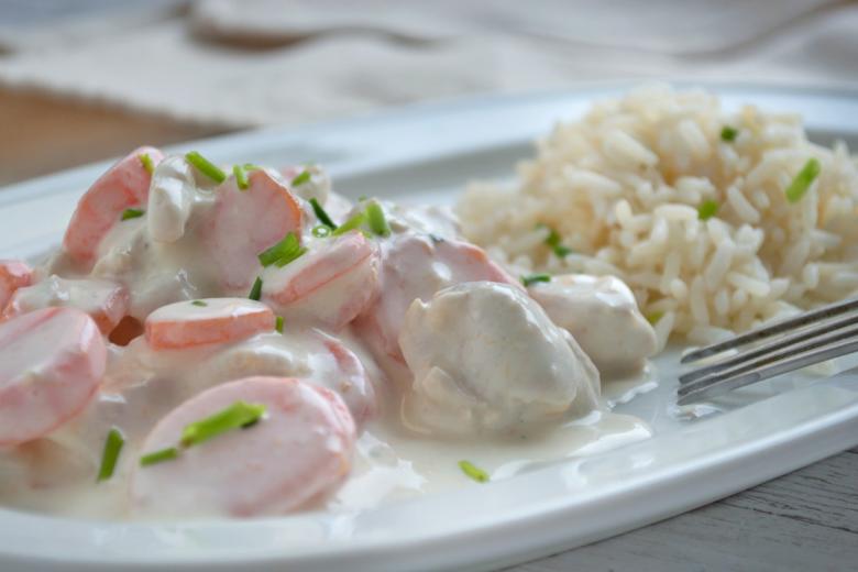 Hähnchen-Möhren-Teller