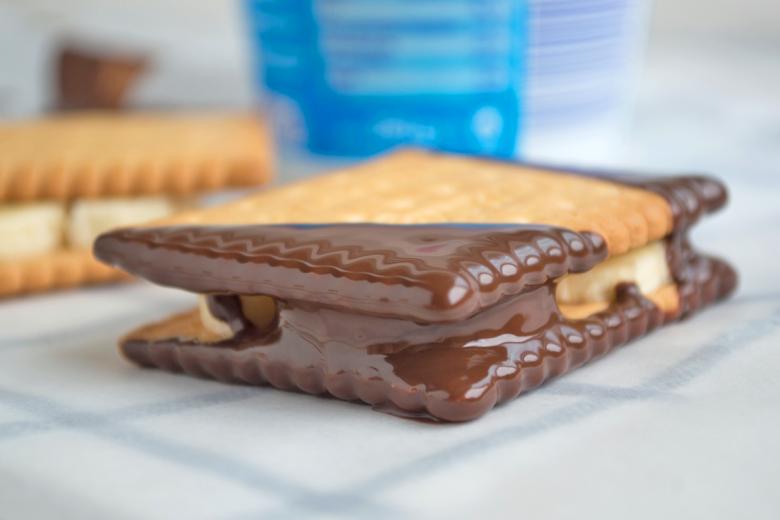 Bananen-Schoko-Kekse