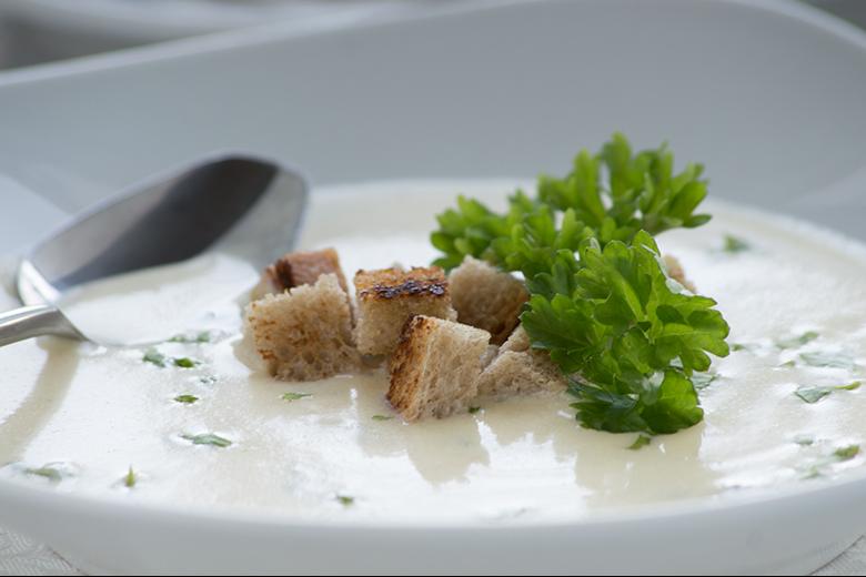 Weissweinsuppe