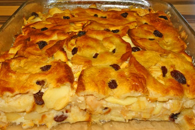 Apfel-Scheiterhaufen