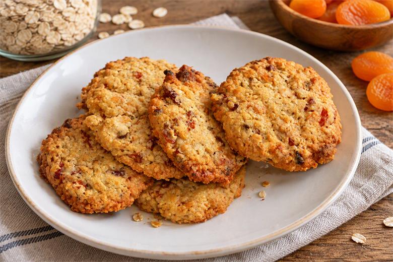 Haferflocken-Aprikosen-Cookies