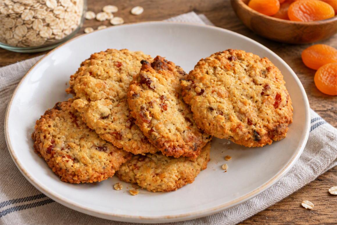 Haferflocken-Aprikosen-Cookies