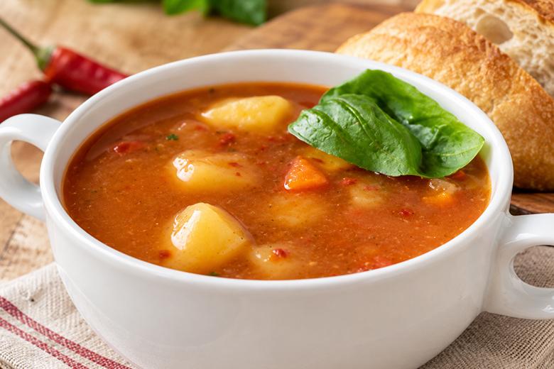 Scharfe Kartoffelsuppe