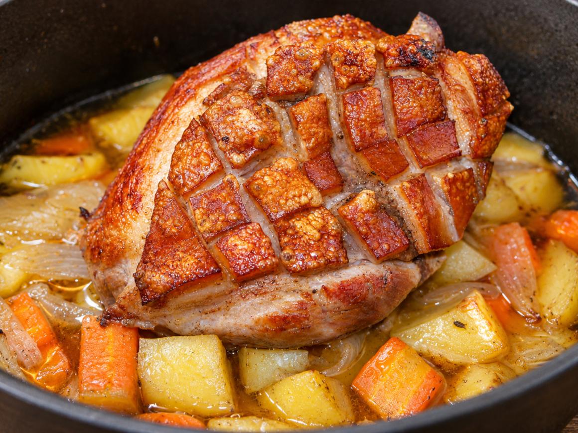 Schweinebraten mit Knusperkruste