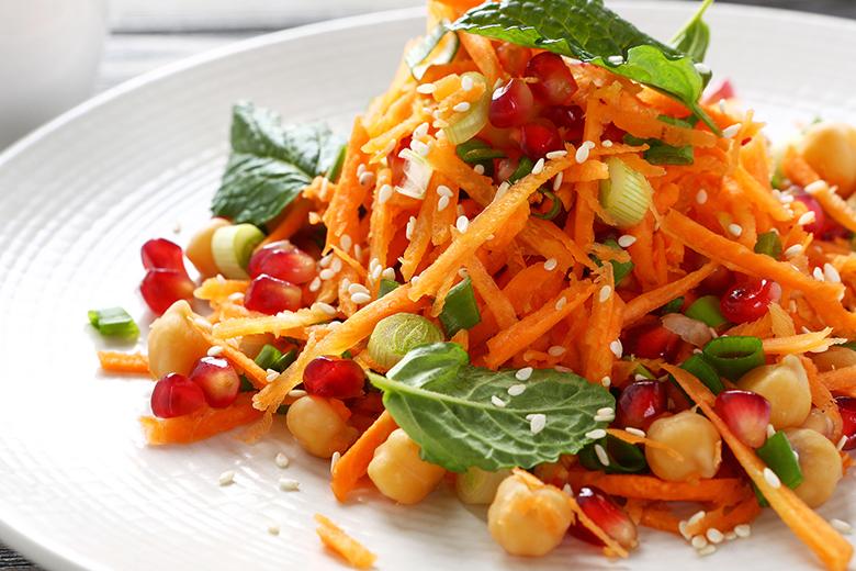 Kichererbsen-Granatapfel-Salat