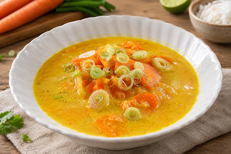 Kokossuppe-mit-Rüebli