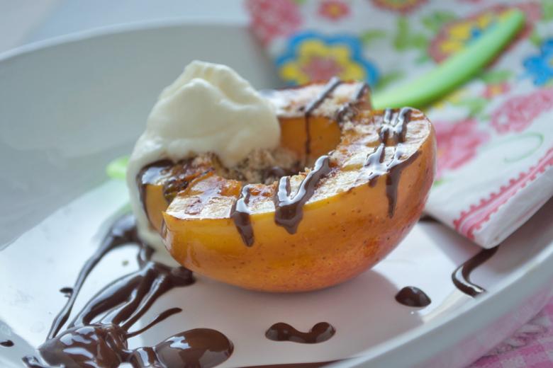 Grillierte Schoggi-Äpfel