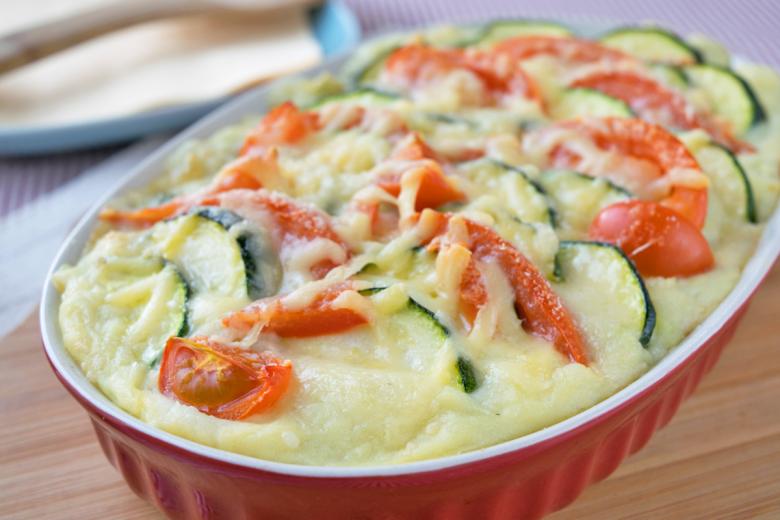 Kartoffelpüree-Gratin