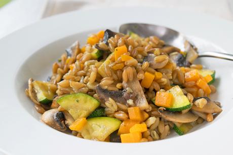 Asia-Dinkel-Pfanne