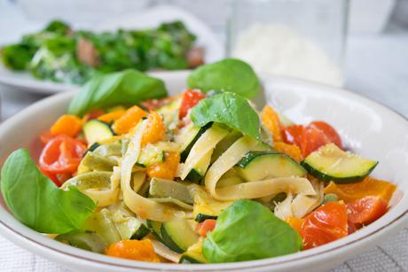 Gemüse-Linguine