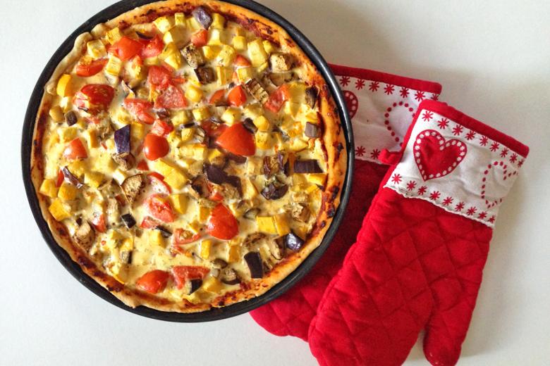 Zucchetti-Gemüse-Quiche