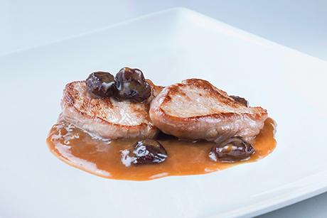 Rindsbraten in Weissweinsauce