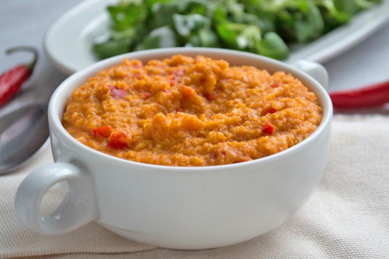 Peperoni-Polenta