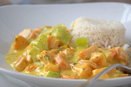Süsskartoffel-Curry