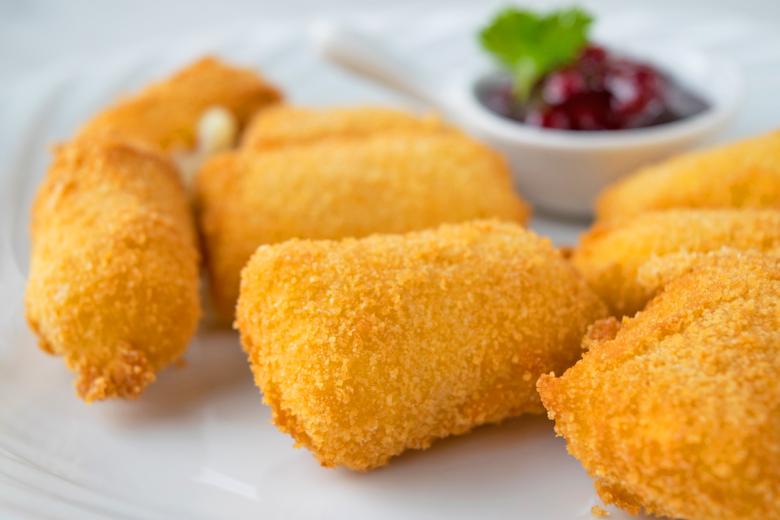 Frittierter Feta-Käse