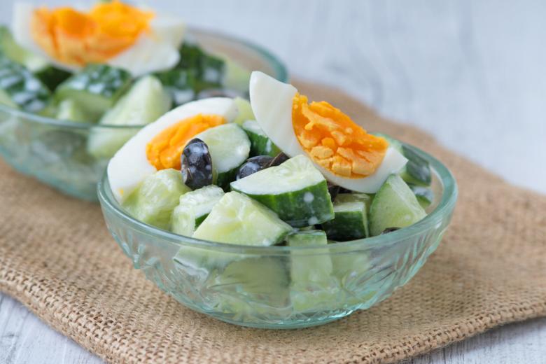 Spanischer Gurkensalat
