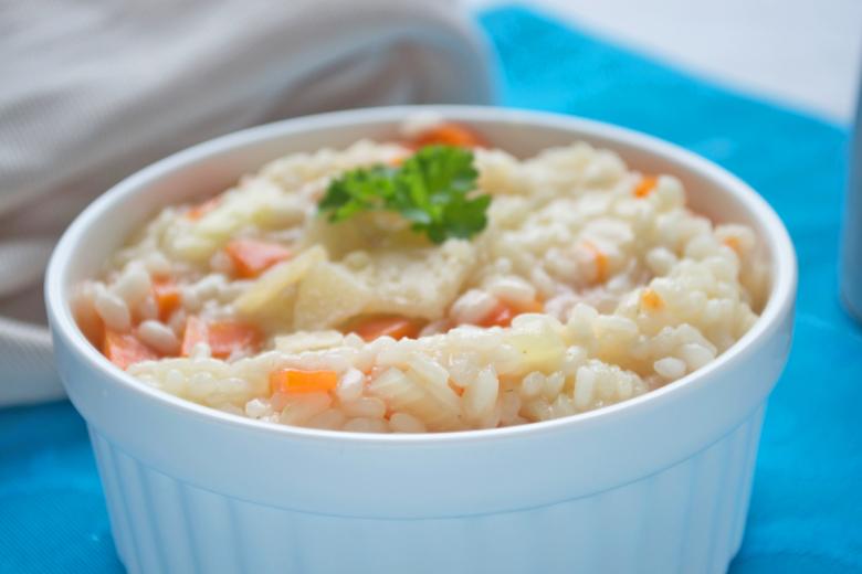 Risotto mit Rüeblispickeln